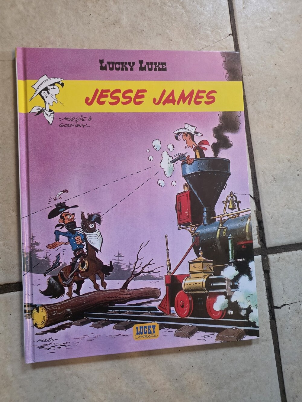 LUCKY LUKE JESSE JAMES /MORRIS /GOSCINNY / DARGAUD Vintage Comic